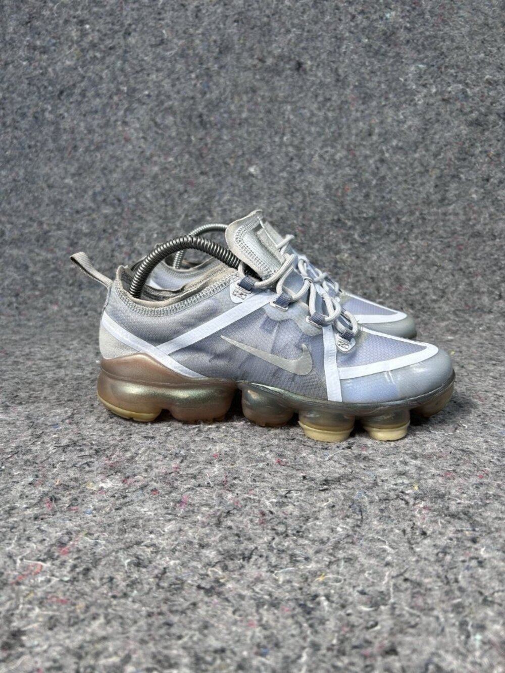 Nike Air VaporMax Pure Platinum Youth Shoes AJ2617-001 Size 6.5Y